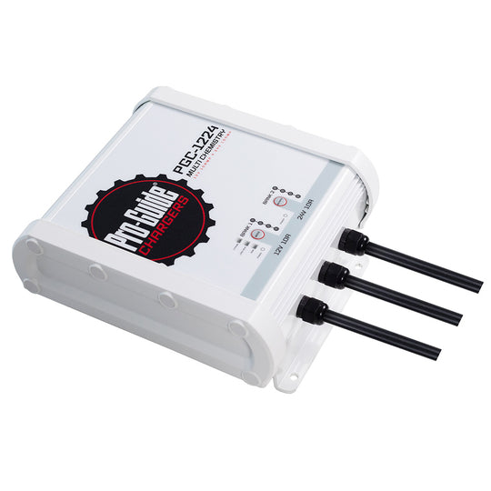 Pro-Guide 2 Bank On-Board Battery Charger - (1) 12V / (1) 24V - 20-Amp - Deckhand Marine Supply