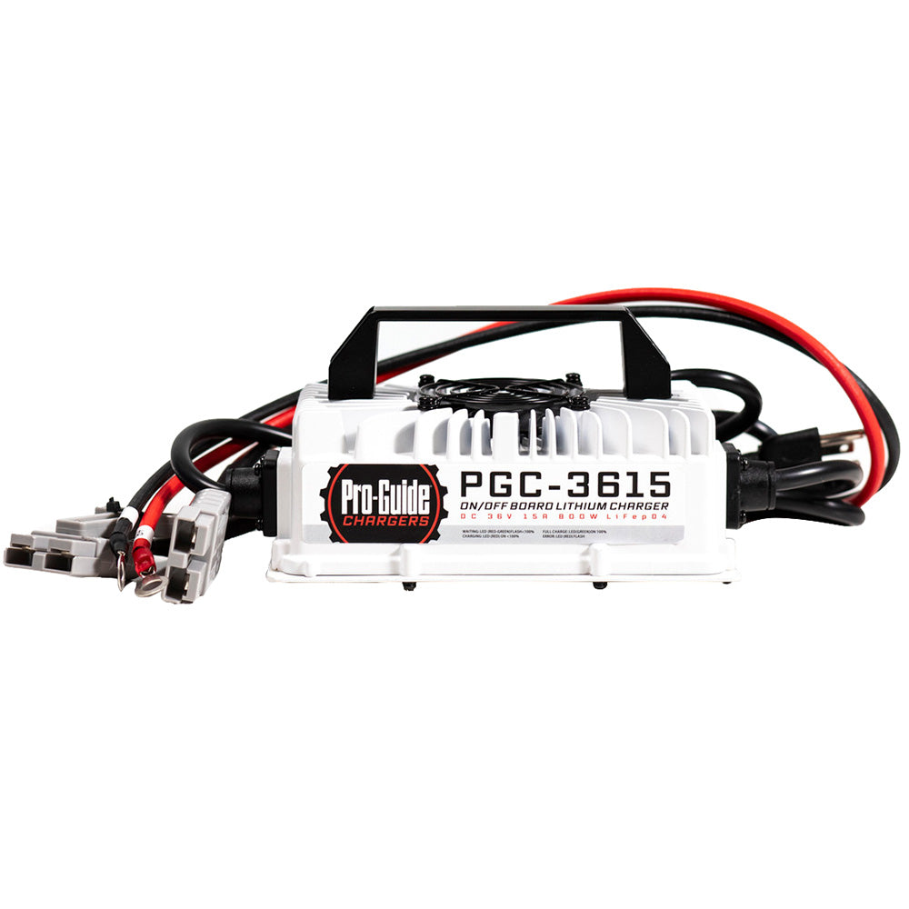 Pro-Guide 1 Bank On/Off Board Battery Charger - 36V - 15 Amp - Deckhand Marine Supply