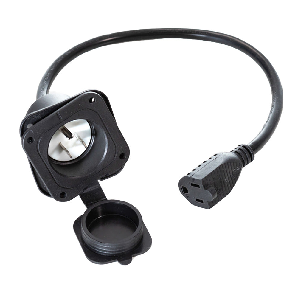 Pro-Guide Single AC Receptacle - Deckhand Marine Supply