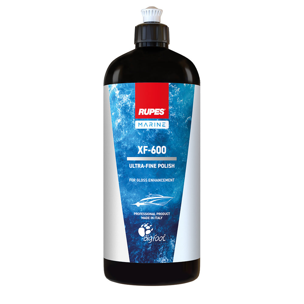 RUPES Marine XF-600 Ultra Fine Polish 1000ML/33.8oz f/Gloss Enhancement - Deckhand Marine Supply