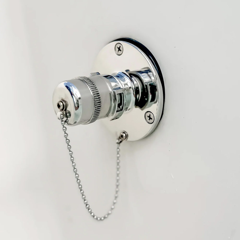 Flushmaster Quick Connect Water Fitting 1/2" Barb - Deckhand Marine Supply