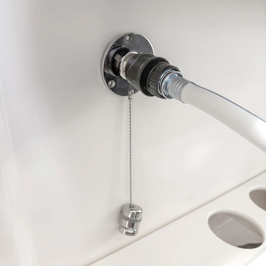 Flushmaster Quick Connect Water Fitting 1/2" Barb - Deckhand Marine Supply