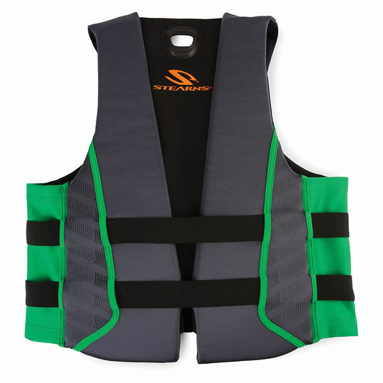 Stearns Adult Hydroprene Life Vest - Green - Medium - Deckhand Marine Supply