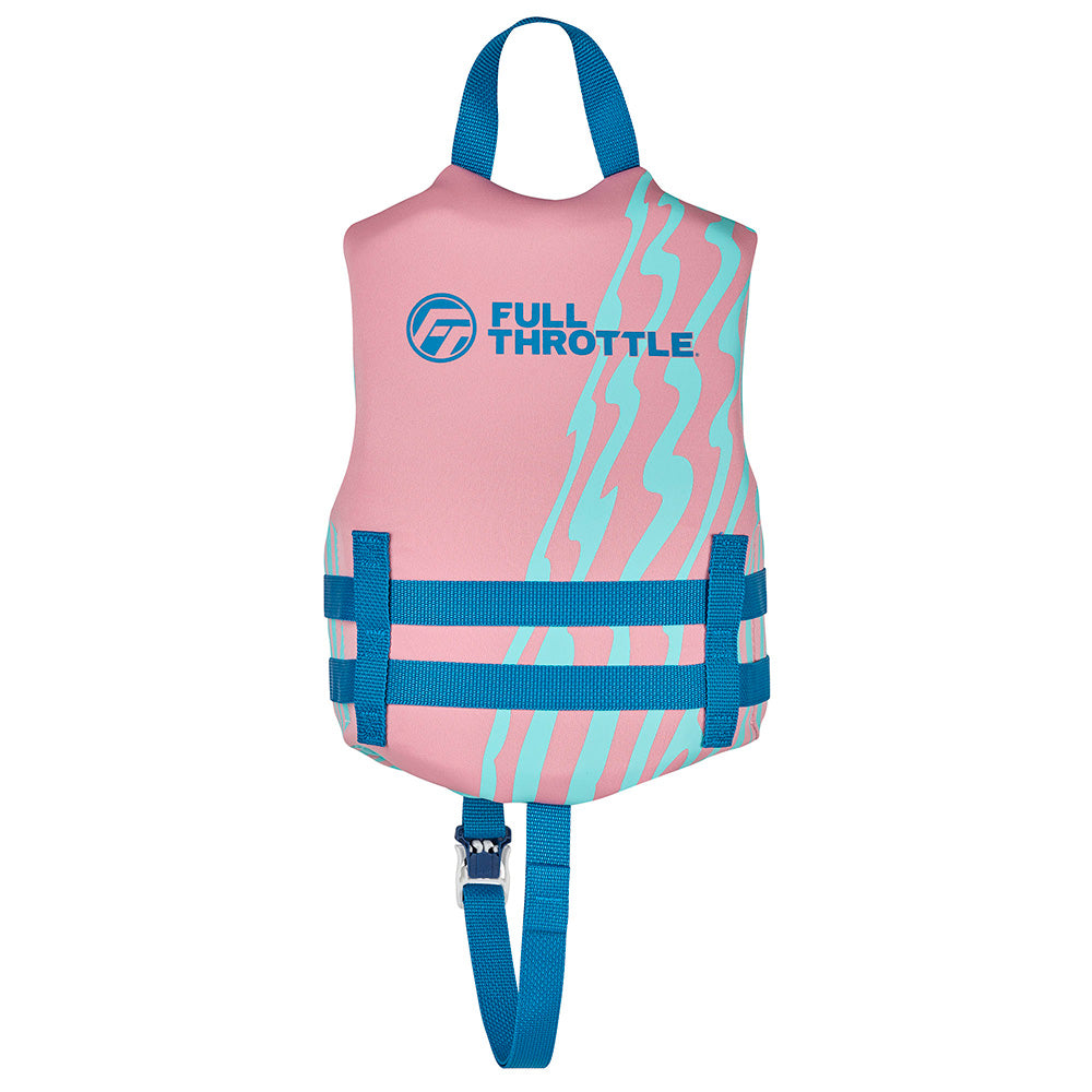 Full Throttle Child Rapid Dry Life Jacket - Pink - Deckhand Marine Supply