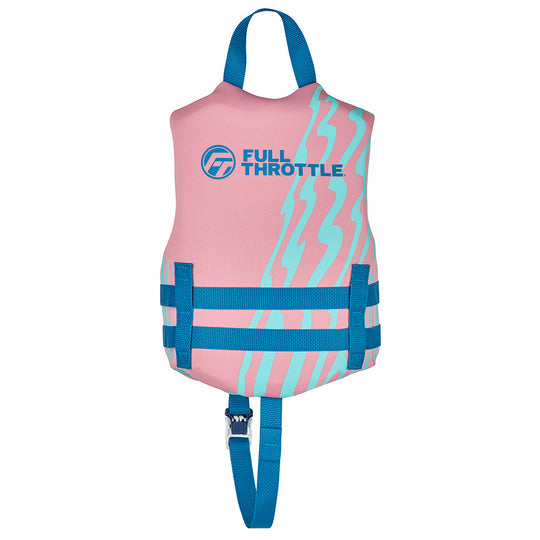 Full Throttle Child Rapid Dry Life Jacket - Pink - Deckhand Marine Supply