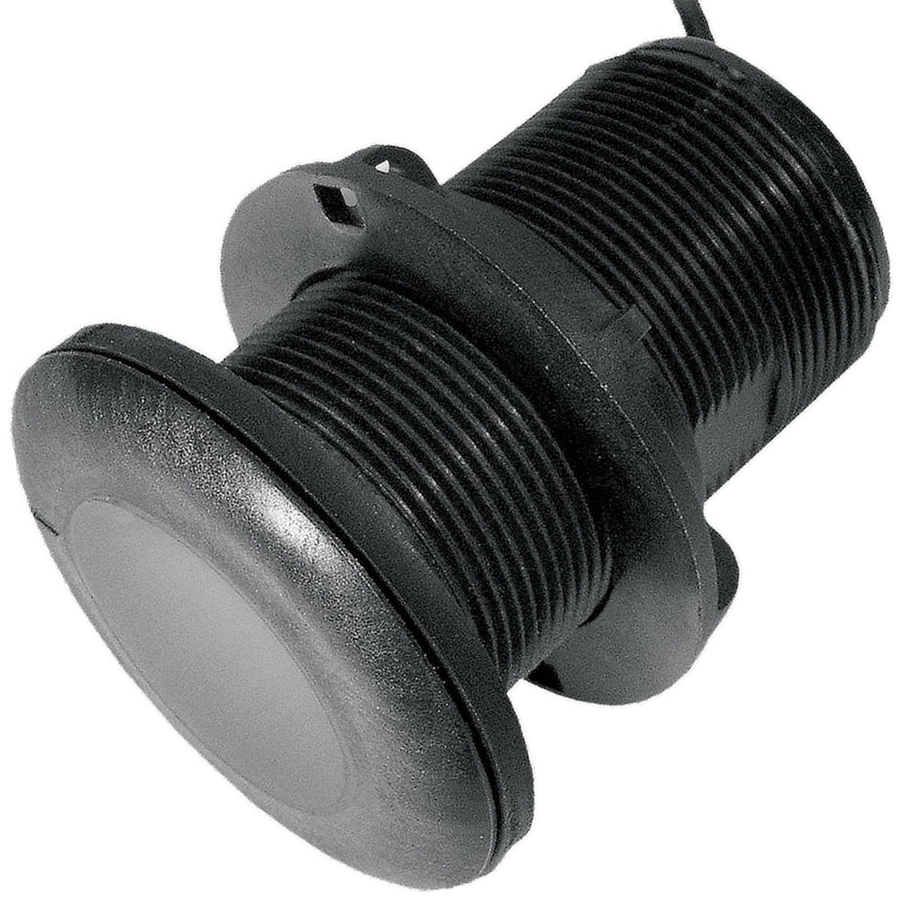 Airmar P319 Plastic Thru Hull Depth  Temperature Transducer - 600W- 50/200kHz - Requires Mix  Match Cable - Deckhand Marine Supply