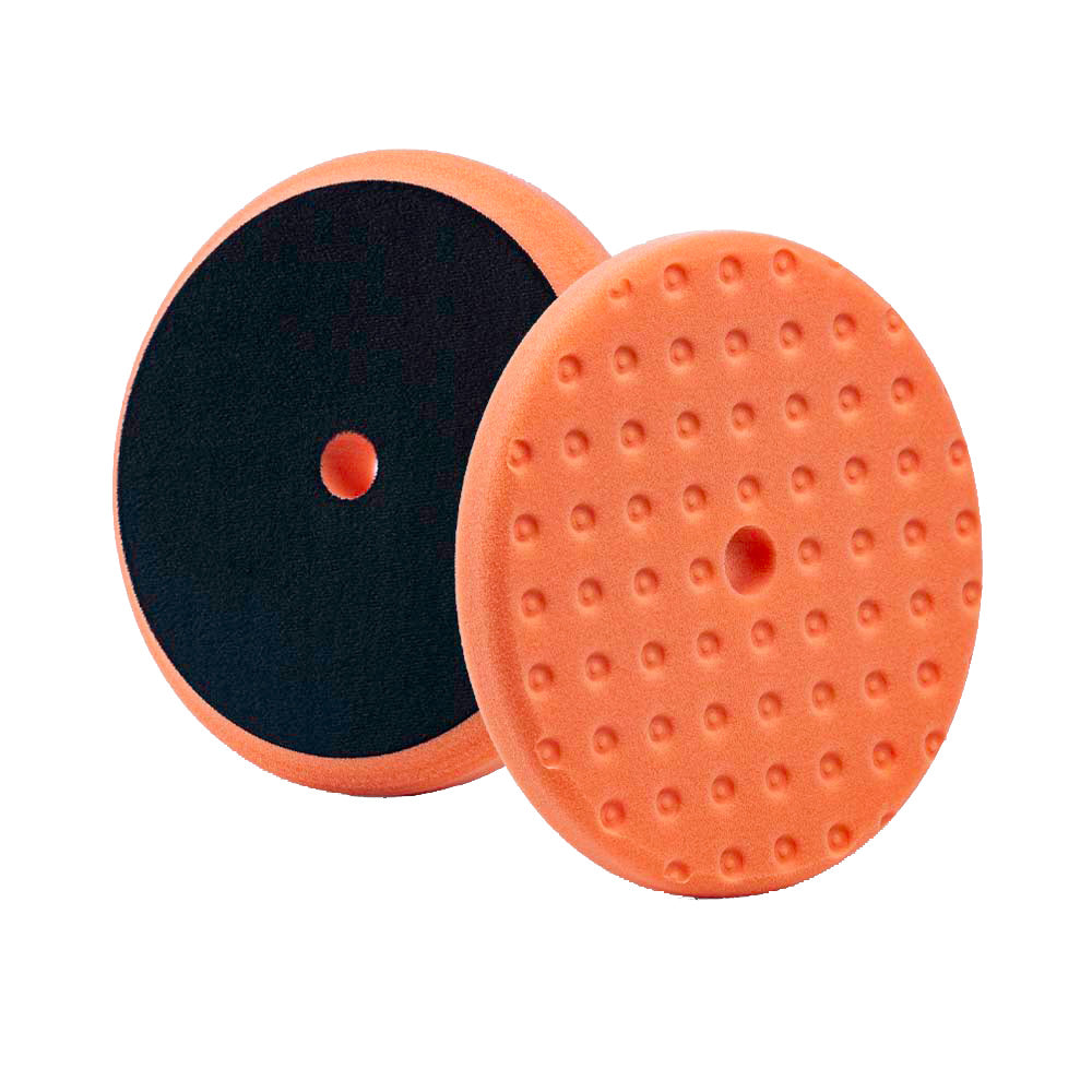 Lake Country Orange Light Cutting Pad with CCS Technology 8" x 1 1/4" - Deckhand Marine Supply