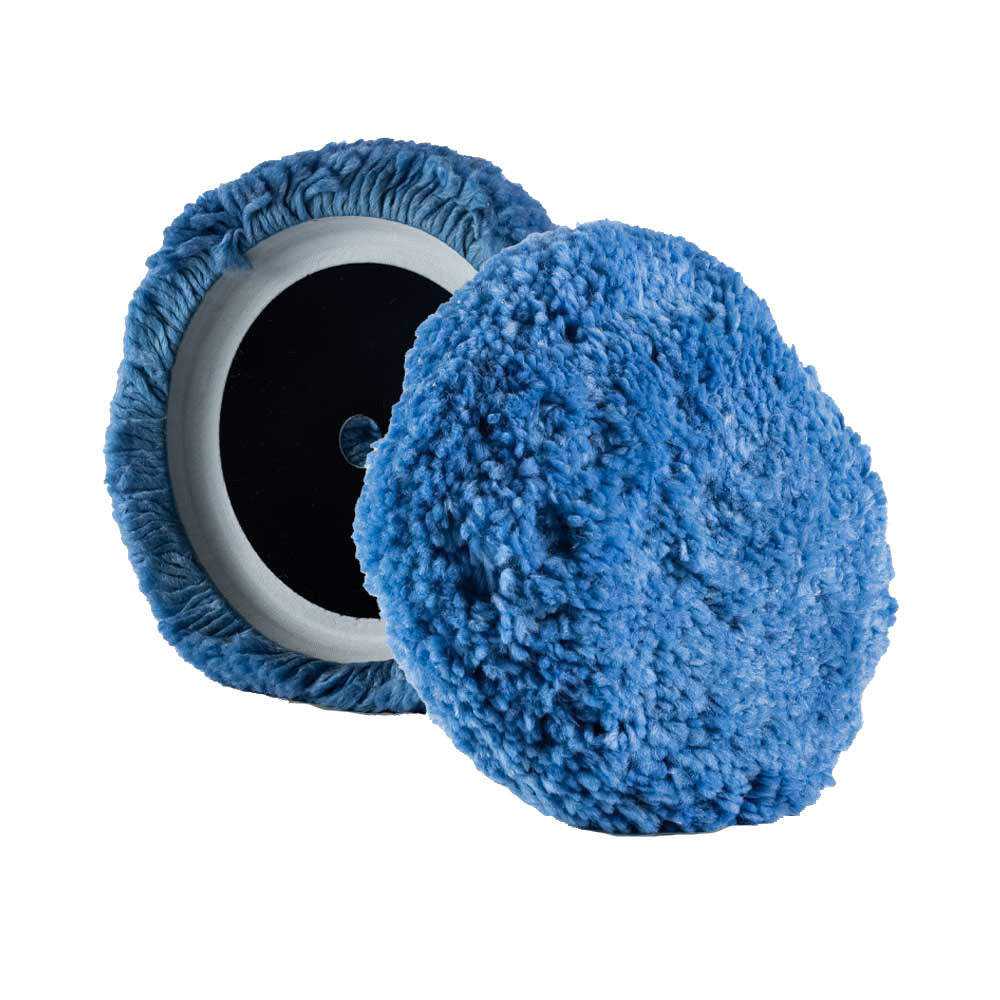Lake Country 100% Steamed Untwisted Wool/Silk Pad 8" x 1.5" - Deckhand Marine Supply
