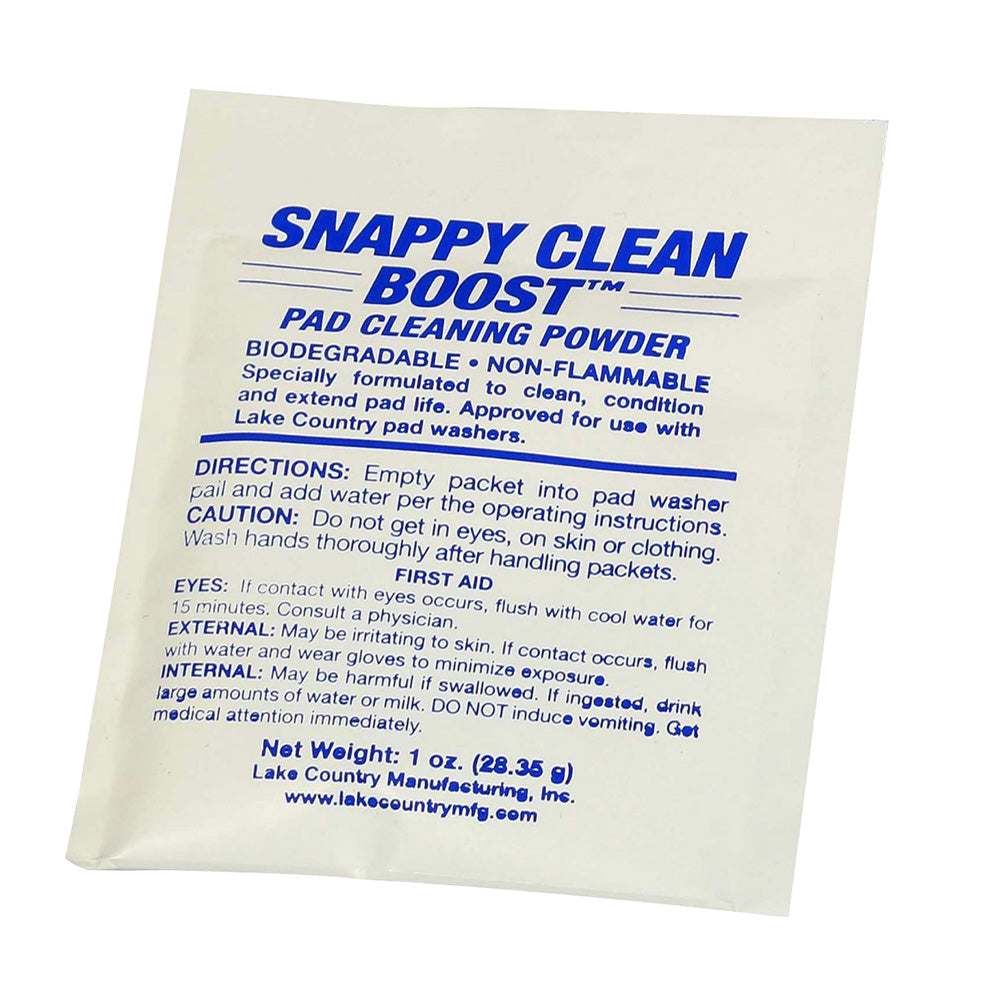 Lake Country Pad Cleaning Powder (Citrus 1.25oz Packets) *72 Per Case - Deckhand Marine Supply