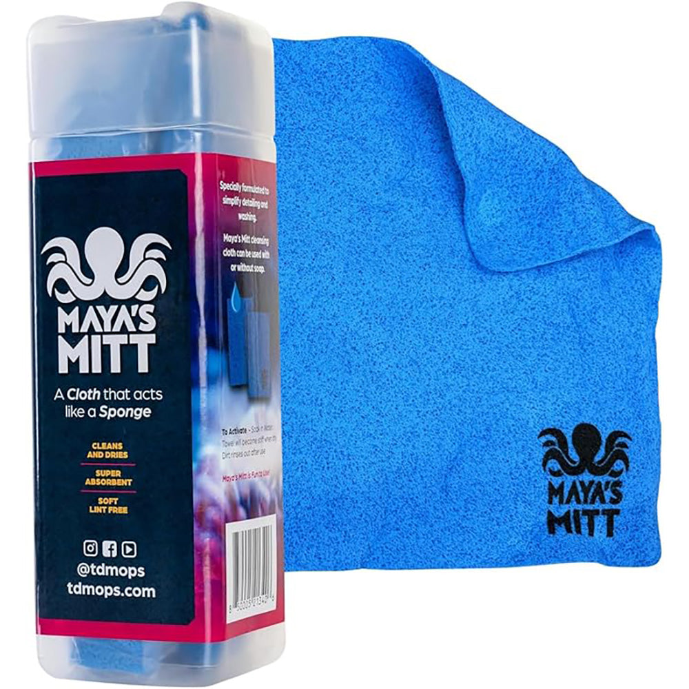 TD Mop Maya's Mitt - Detailing Sponge Cloth - 13" x 20" - Deckhand Marine Supply