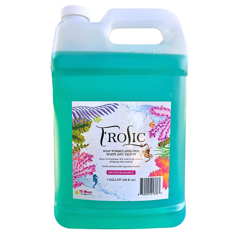 TD Mop Frolic Soap - 1 Gallon - Deckhand Marine Supply