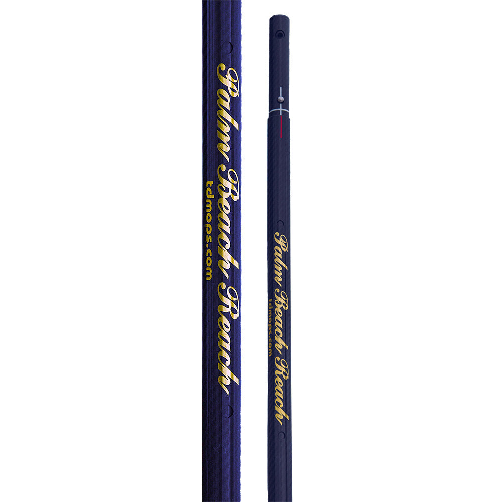TD Mop Palm Beach Reach (6-10 Feet) Carbon Fiber Extension Handle - Deckhand Marine Supply