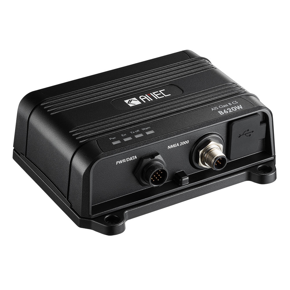 AMEC B620W Class B AIS Transceiver w/WI-FI - 2W CSTDMA, NMEA2000, NMEA 0183, USB - Deckhand Marine Supply