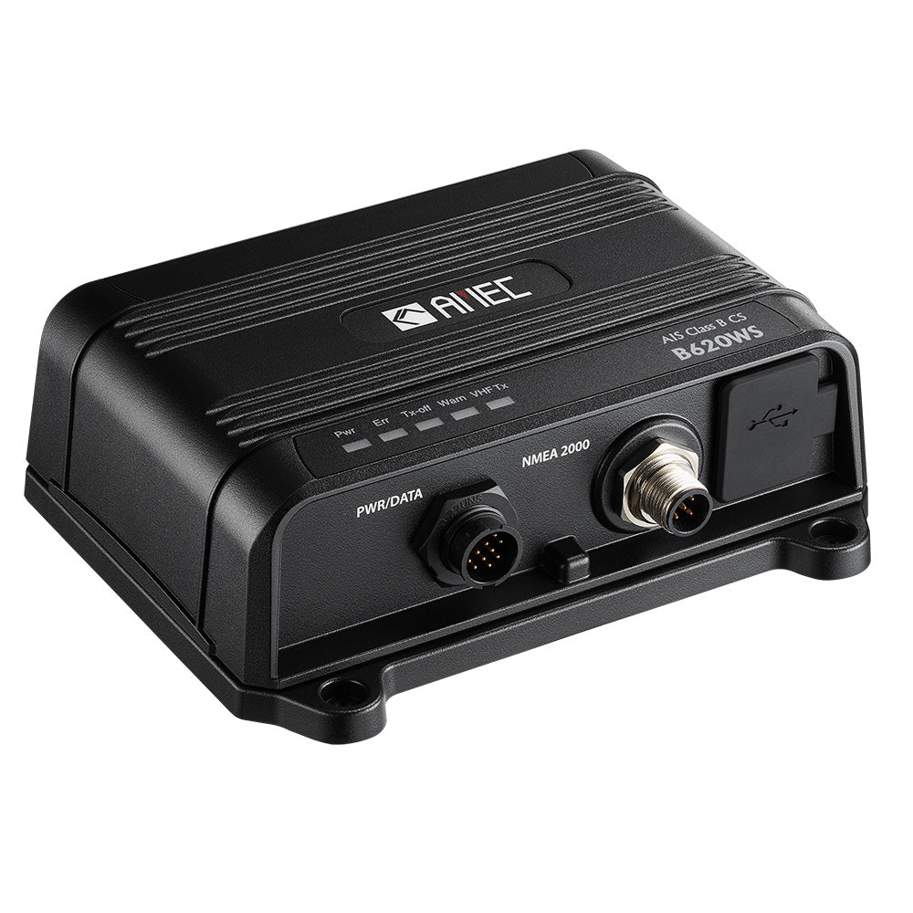AMEC B620WS Class B AIS Transceiver w/WI-FI  VHF Splitter - 2W CSTDMA, NMEA2000, NMEA 0183, USB - Deckhand Marine Supply