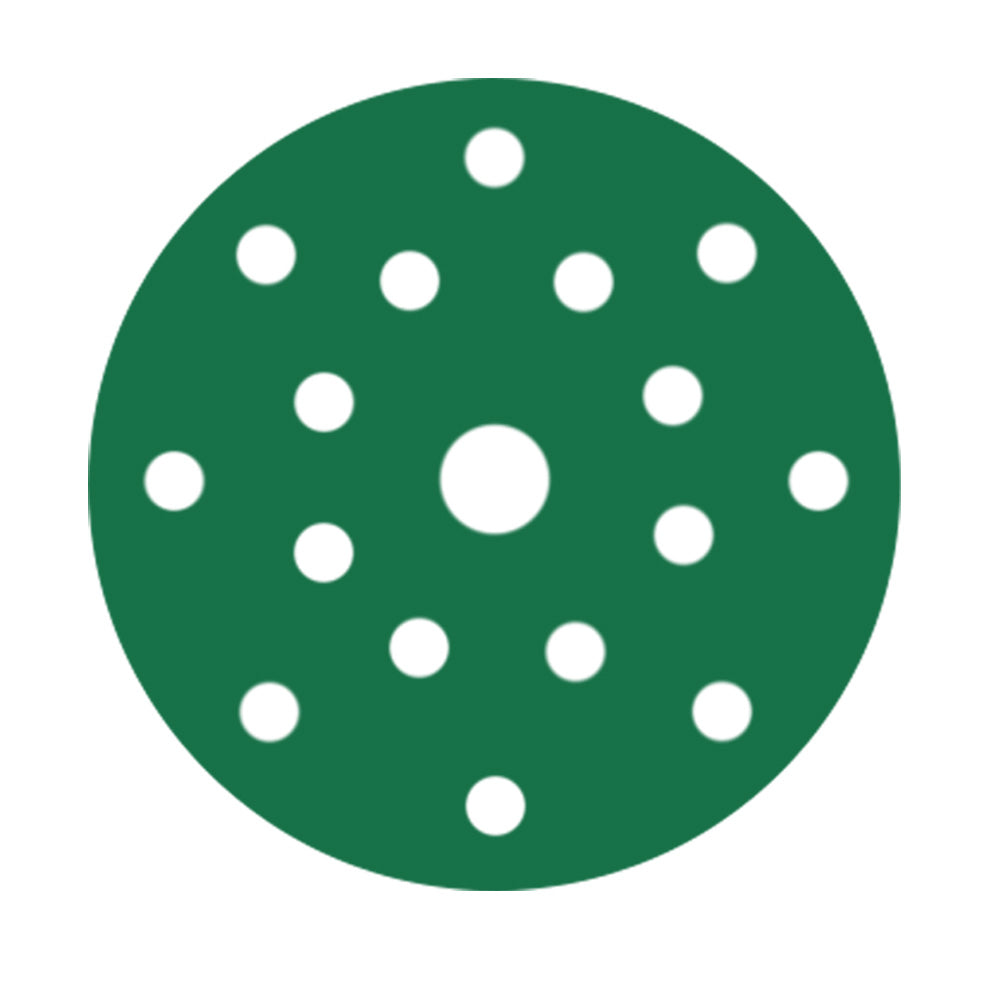 RUPES PROCUT Film Abrasive Discs 125mm (5") - 17 Holes - P120 Grit *Box of 50pcs