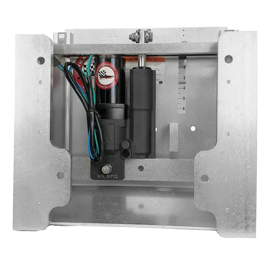 Bob's Machine Shop 10" Setback Action Series Hydraulic Jack Plate - Silver