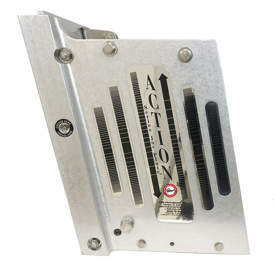 Bob's Machine Shop 10" Setback Action Series Hydraulic Jack Plate - Silver