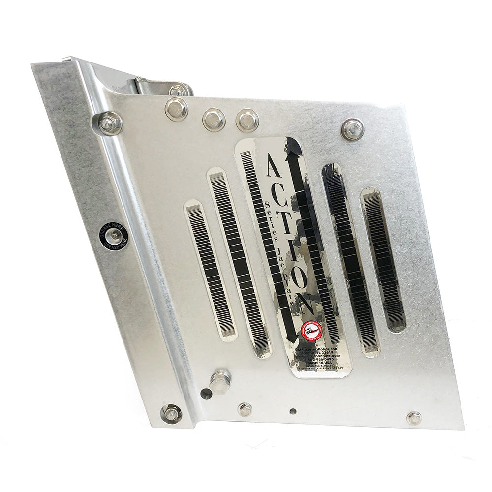 Bob's Machine Shop 2" Setback Action Series Hydraulic Jack Plate - Silver