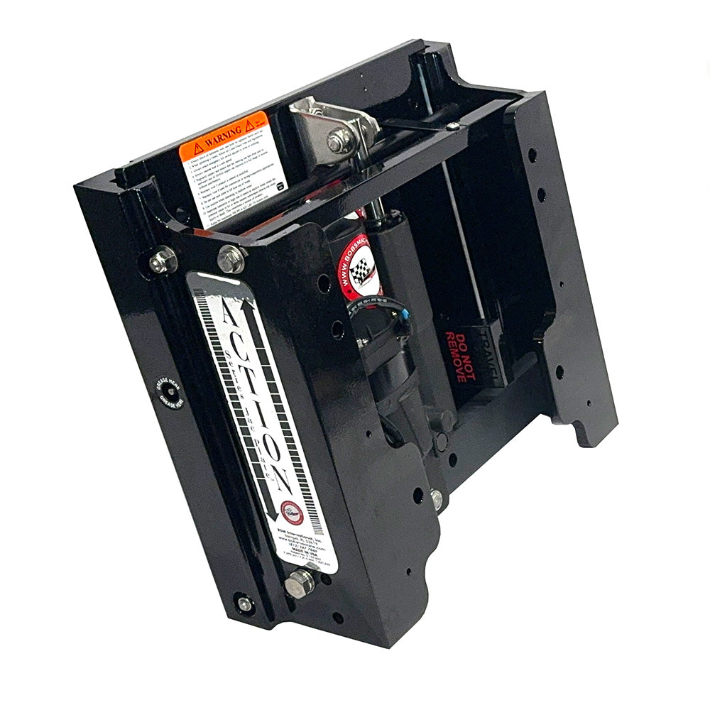Bob's Machine Shop 6" Setback Action Series Hydraulic Jack Plate - Gloss Black