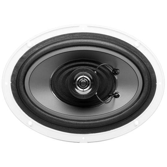 Boss Audio 6"x 9" MR690 Oval Speakers - White - 350W - Deckhand Marine Supply