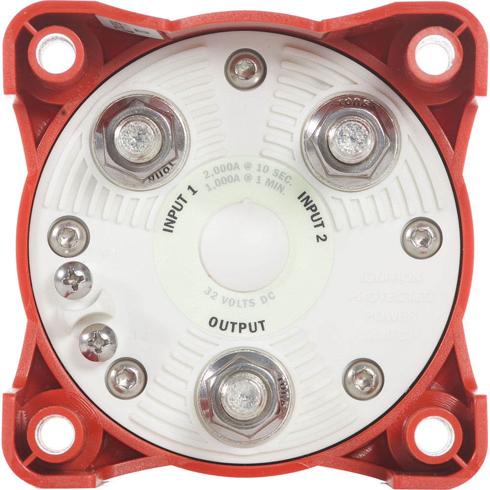 Blue Sea 9002e e-Series Battery Switch Selector w/Alternator Field Disconnect - Deckhand Marine Supply