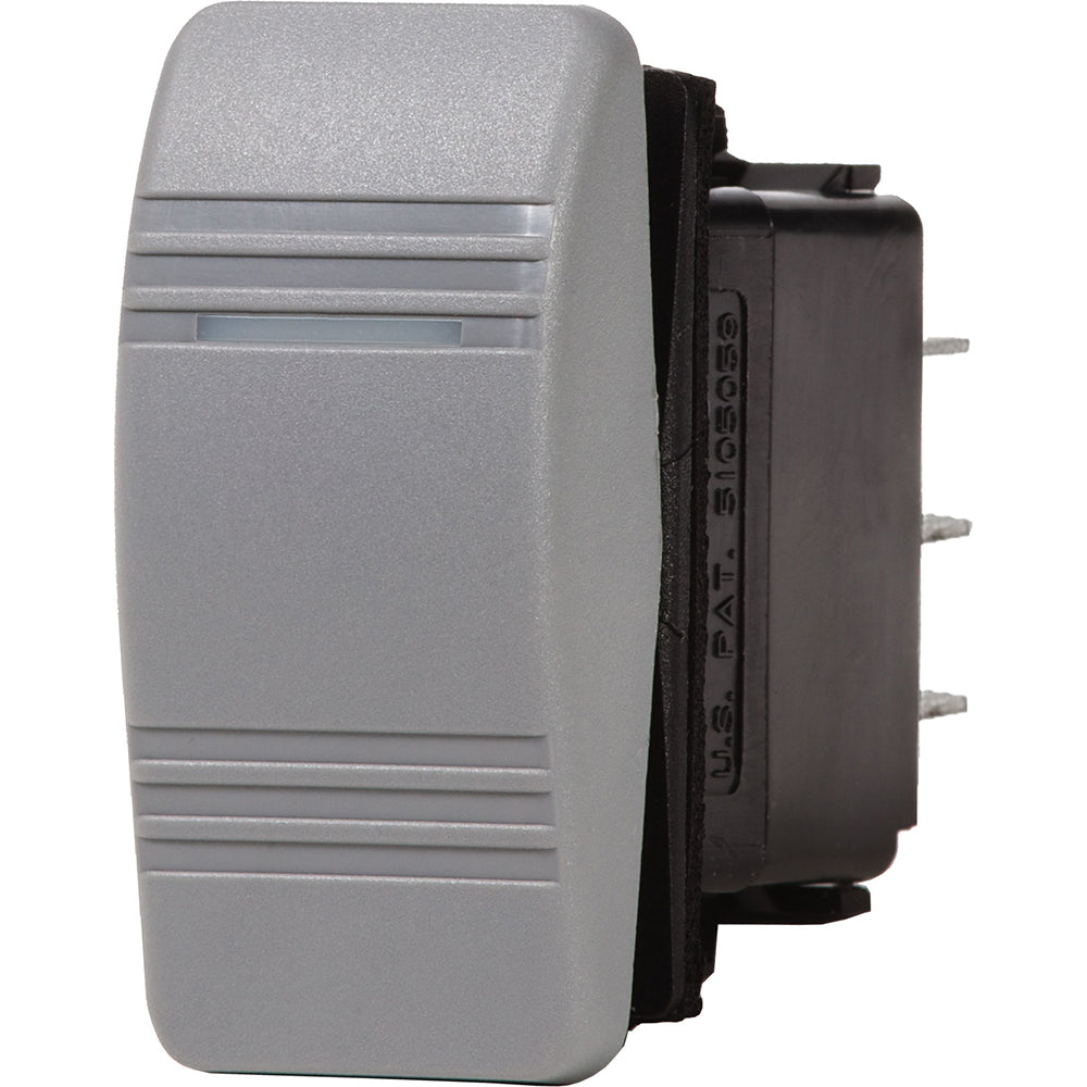 Blue Sea 8218 Water Resistant Contura III Switch - Gray - Deckhand Marine Supply