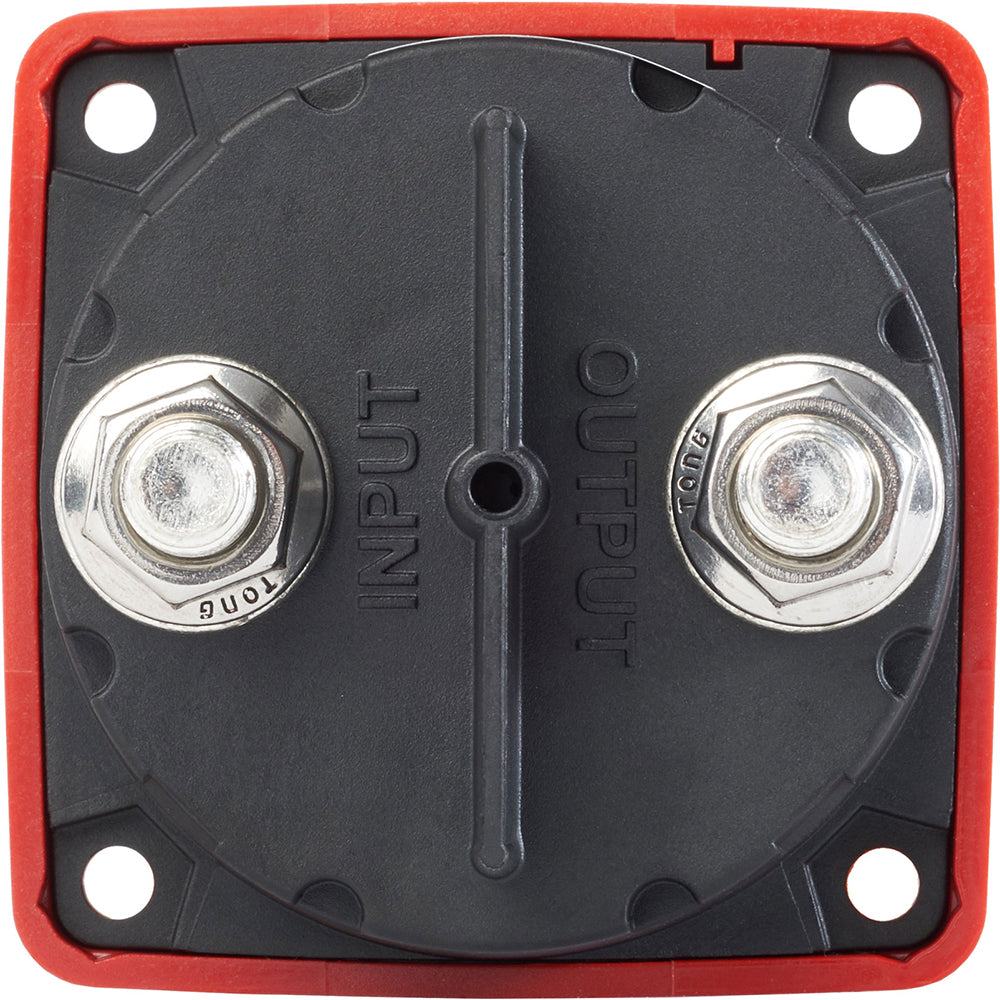 Blue Sea 6006 m-Series (Mini) Battery Switch Single Circuit ON/OFF Red - Deckhand Marine Supply