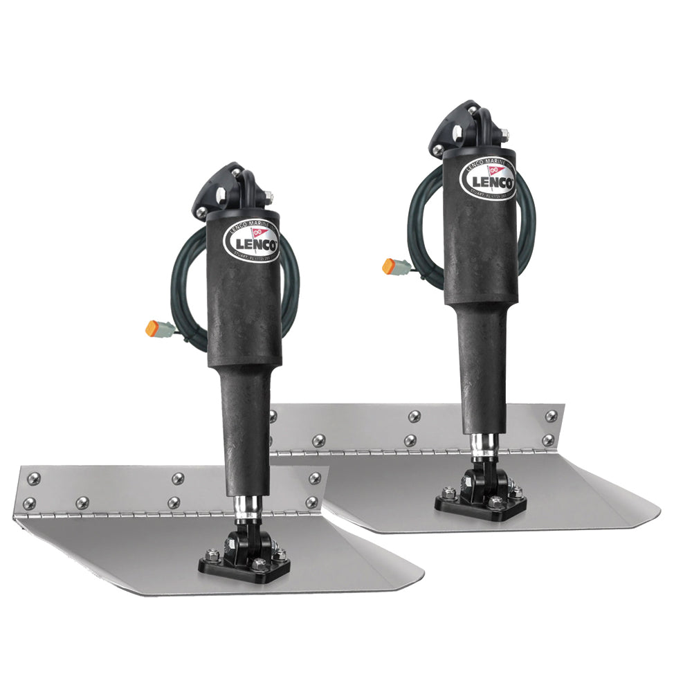 Lenco 9" x 30" Standard Trim Tab Kit without Switch Kit 12V - Deckhand Marine Supply