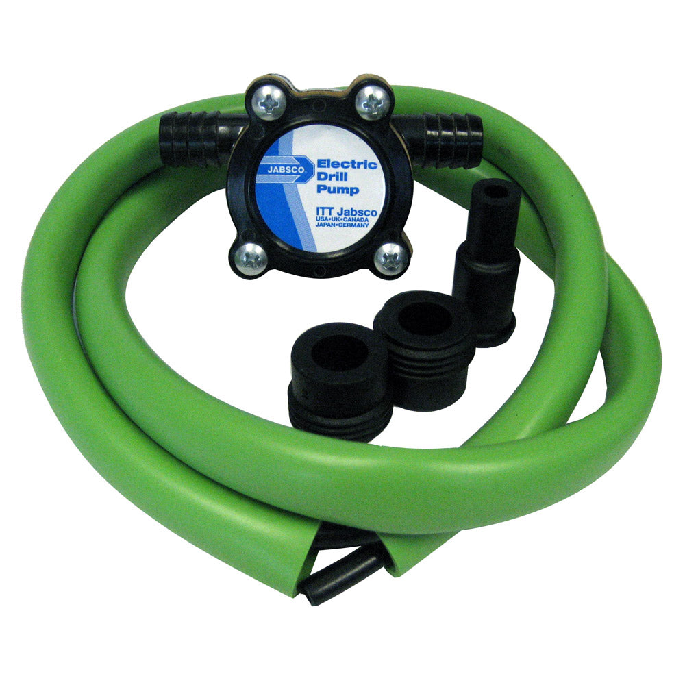 Jabsco Drill Pump Kit w/Hose - Deckhand Marine Supply