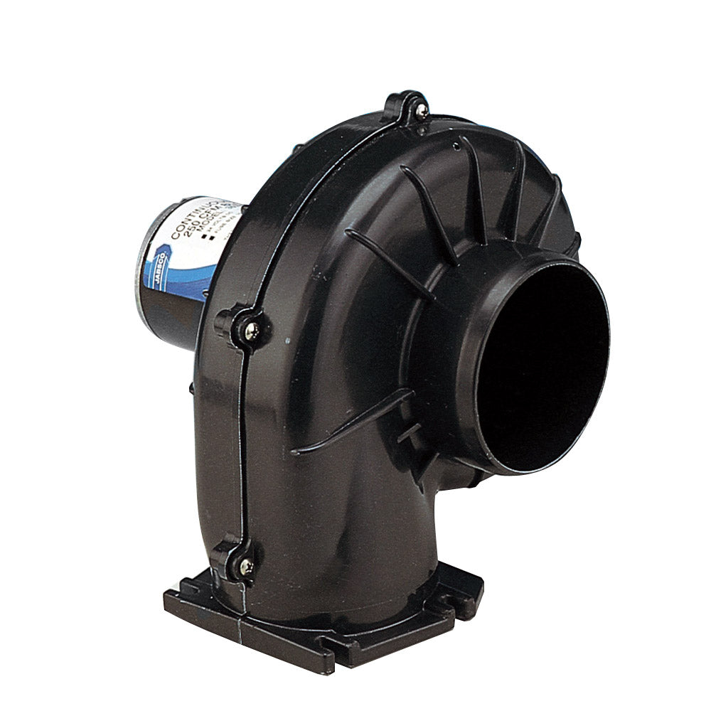 Jabsco 4" 250 CFM Flangemount Heavy Duty Blower - 12V - Deckhand Marine Supply