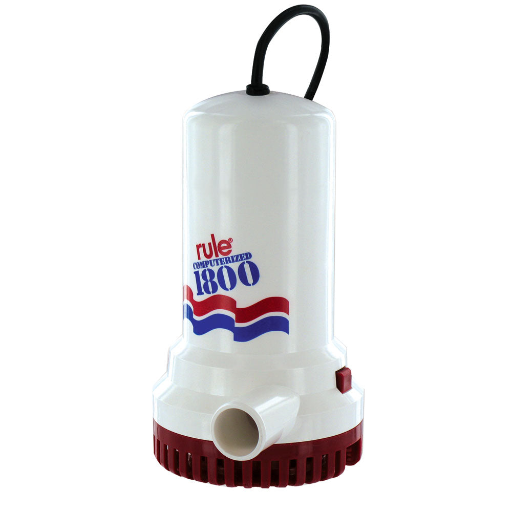 Rule 1800GPH Sump/Utility Pump w/24' 110vac Cord - Deckhand Marine Supply