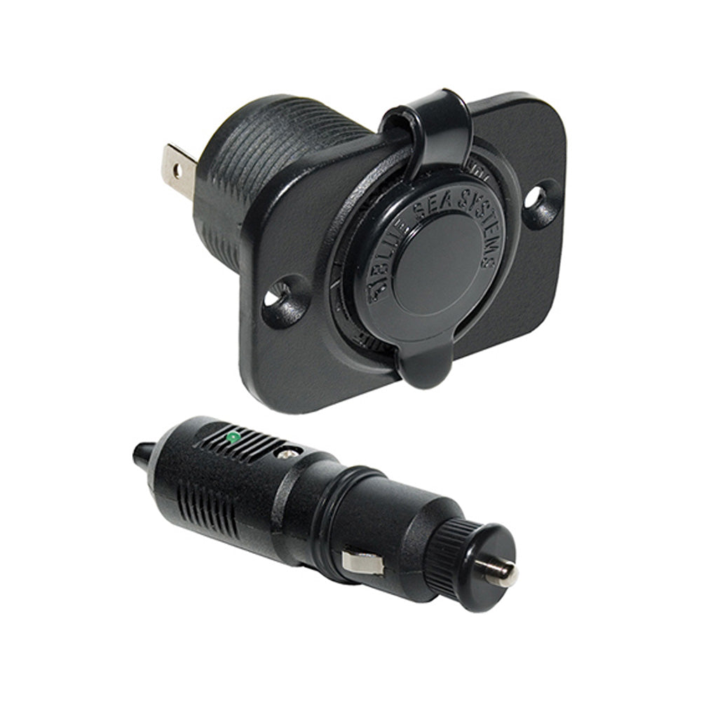 Blue Sea 1015 12V DC Plug & Dash Socket (1010 & 1011) - Deckhand Marine Supply