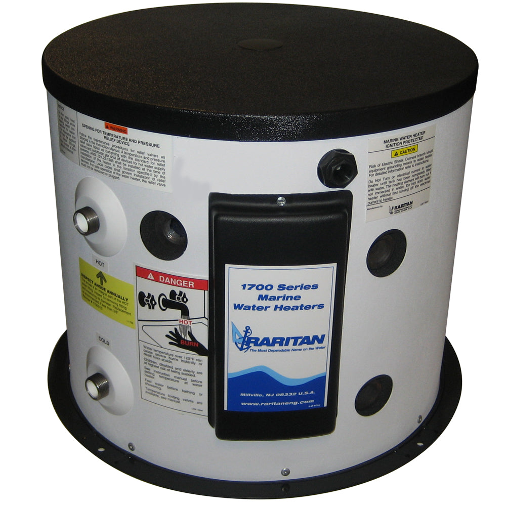 Raritan 12-Gallon Hot Water Heater w/Heat Exchanger - 120v - Deckhand Marine Supply