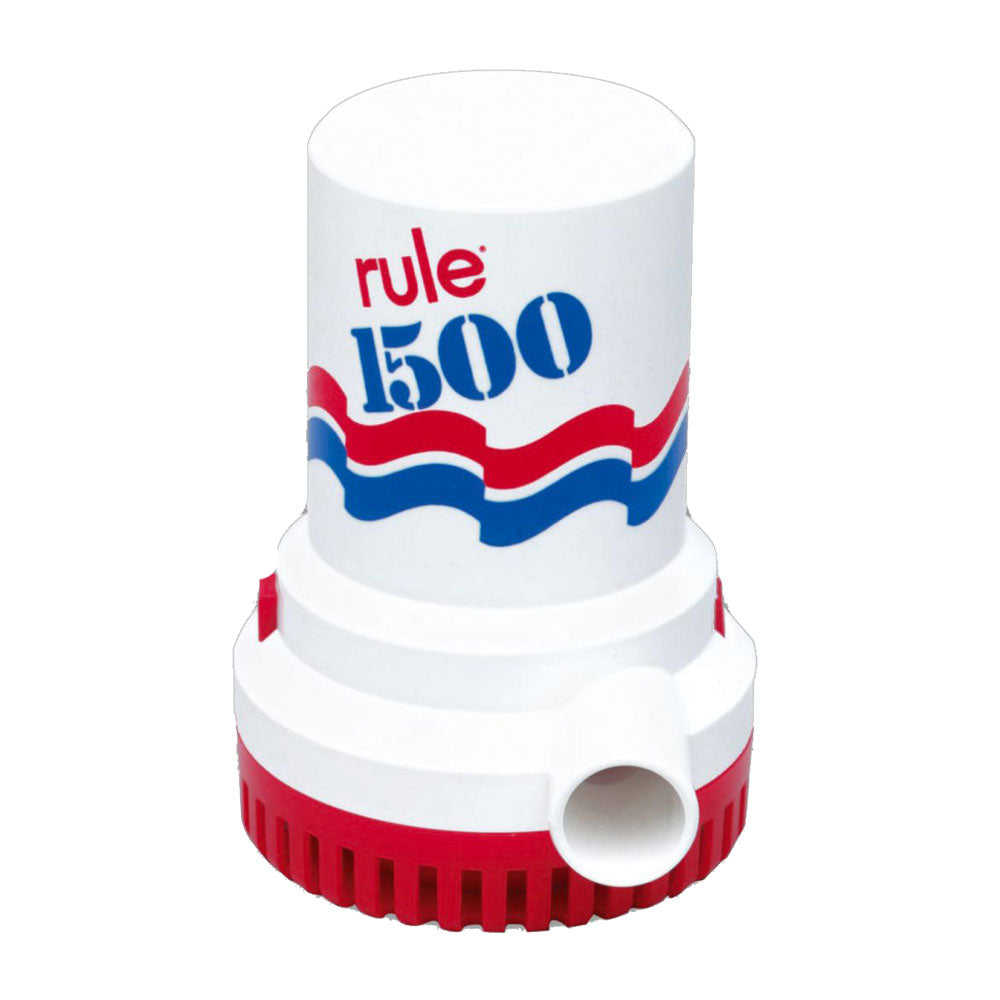 Rule 1500 GPH Non-Automatic Bilge Pump - 24v - Deckhand Marine Supply