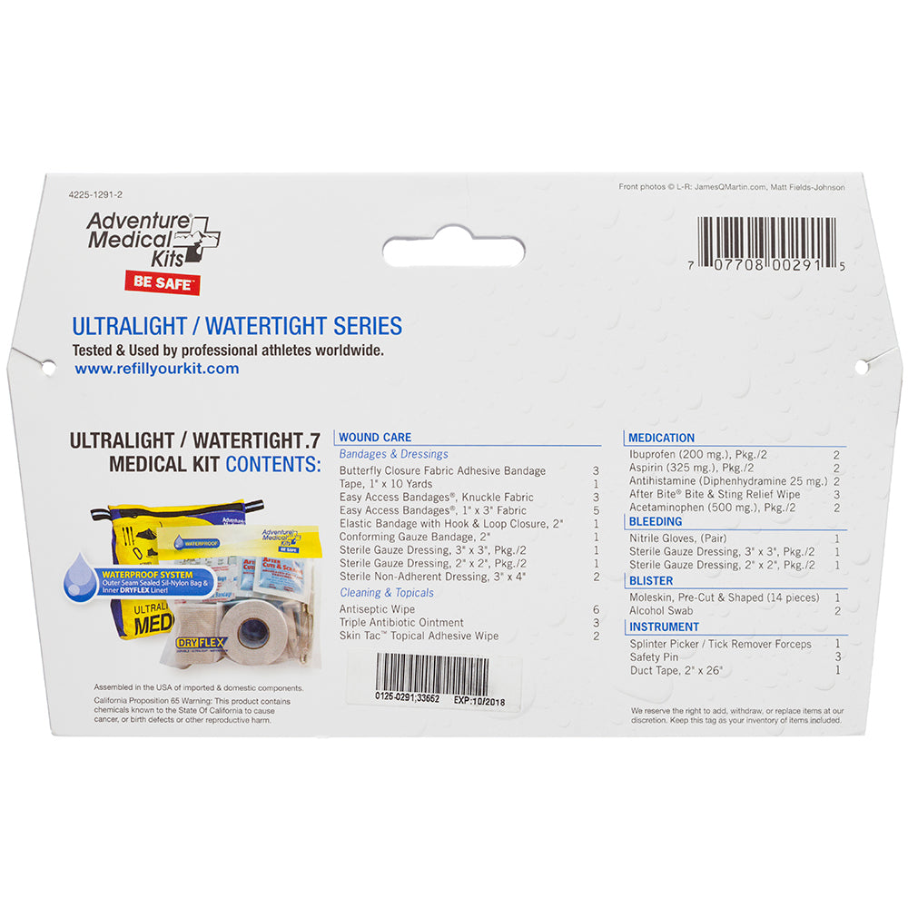 Adventure Medical Ultralight / Watertight .7 First Aid Kit - Deckhand Marine Supply