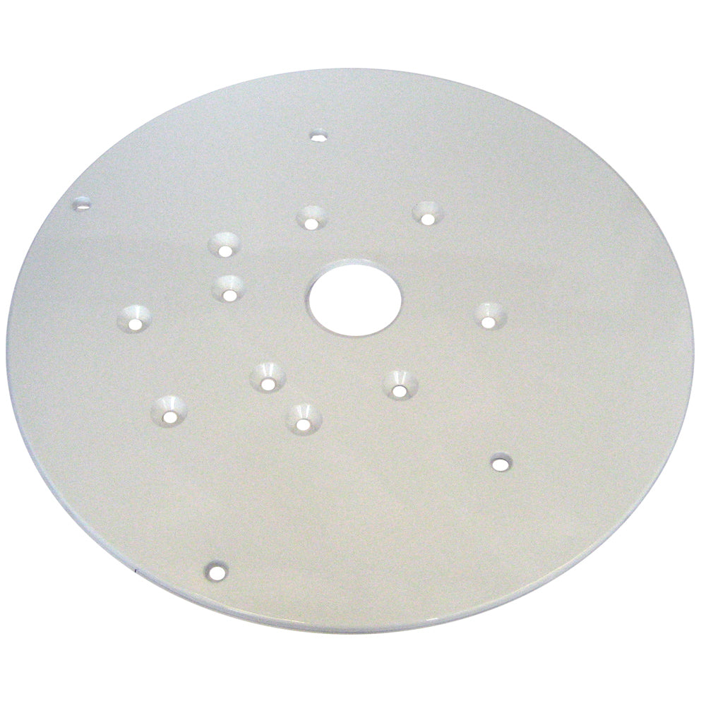 Edson Vision Series Mounting Plate - Garmin 18-24" HD, xHD, HD+ 4kW Radar Domes - Deckhand Marine Supply