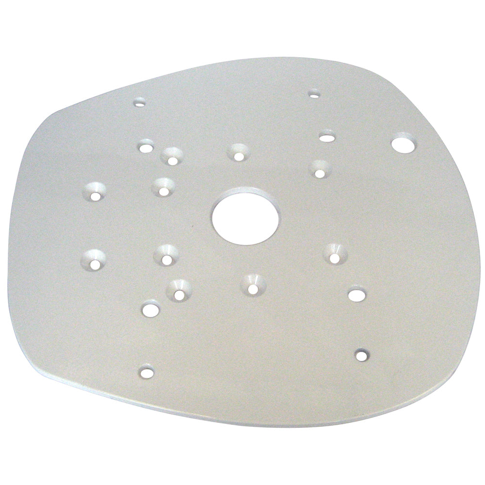Edson Vision Series Mounting Plate - Simrad/Lowrance/BG 4G and 2kW HD Radar Dome - Deckhand Marine Supply