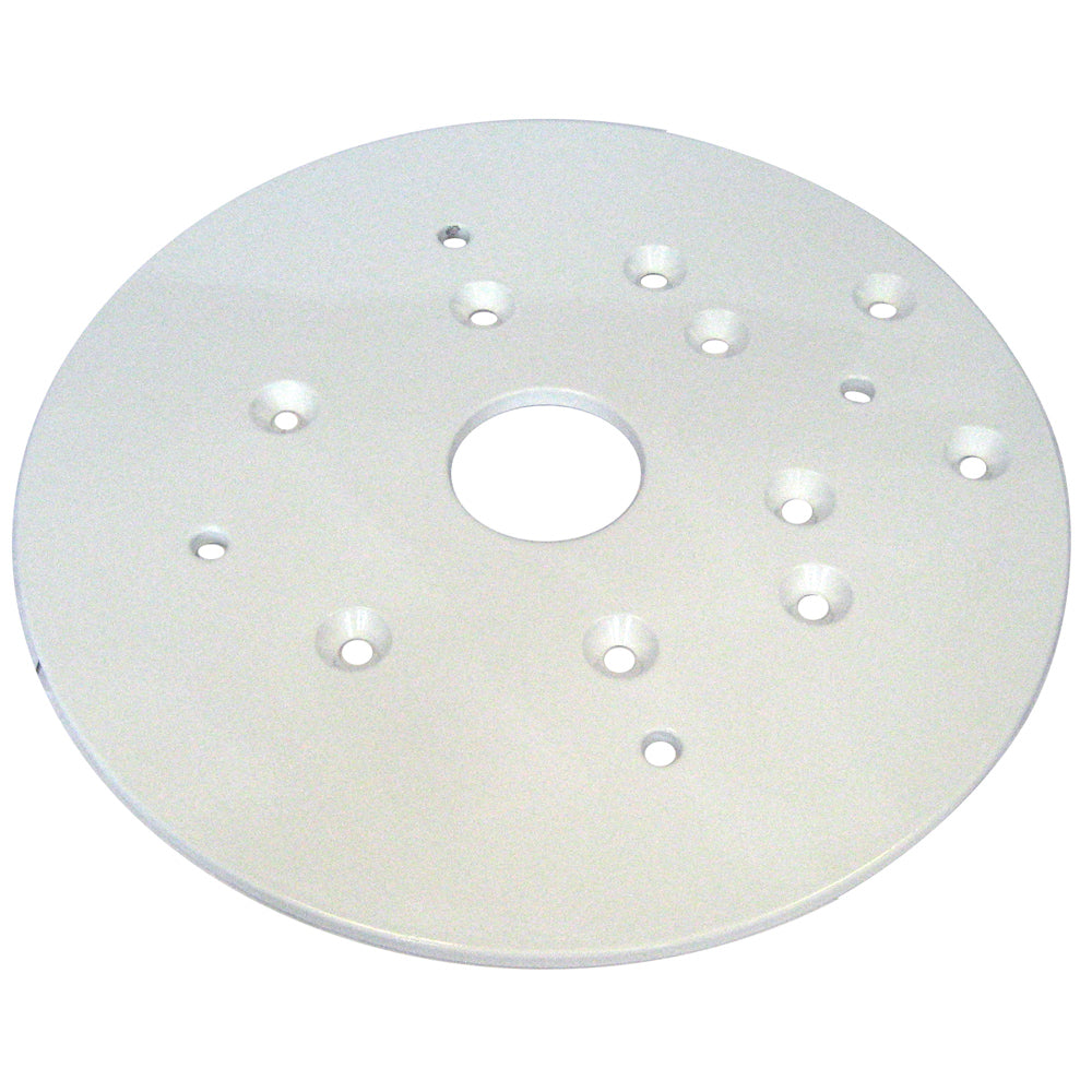 Edson Vision Series Mounting Plate - Intellian FB150  FB250, KVH TracPhone Fleet One FB150  FB250, and Cobham Sailor FB150  FB250 - Deckhand Marine Supply