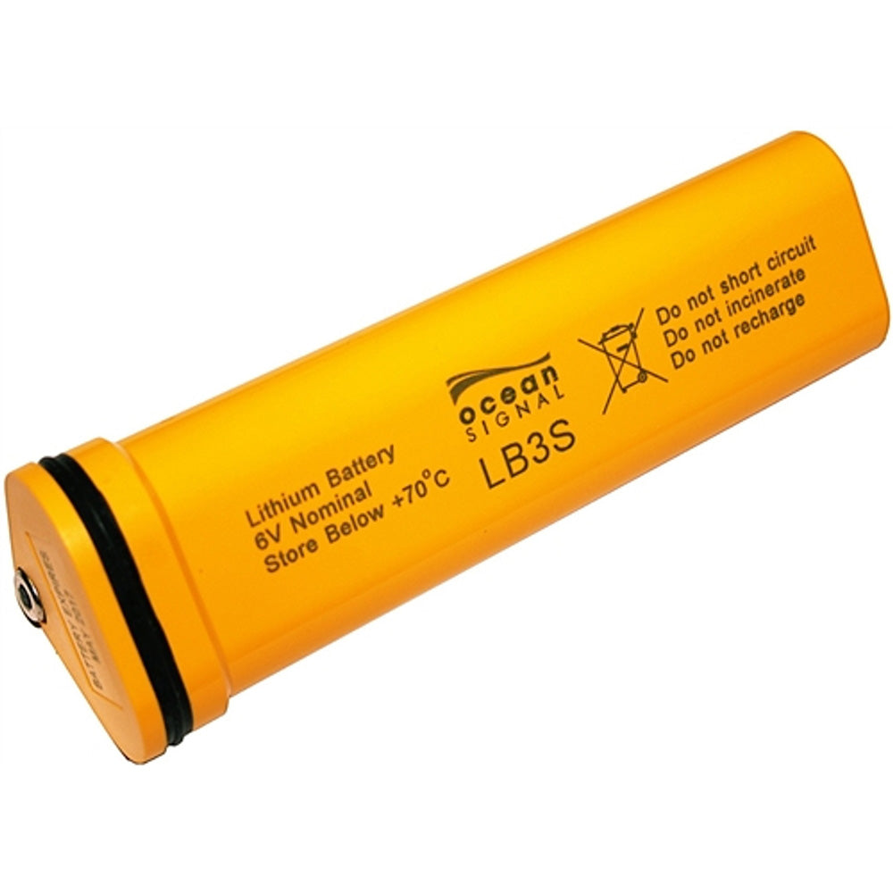 Ocean Signal LB3S S100 Replacement Lithium Battery - Deckhand Marine Supply