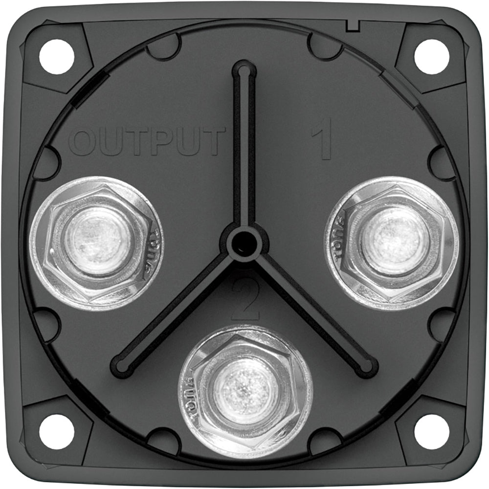 Blue Sea 6007200 Battery Switch Mini - 4 Position - Black - Deckhand Marine Supply