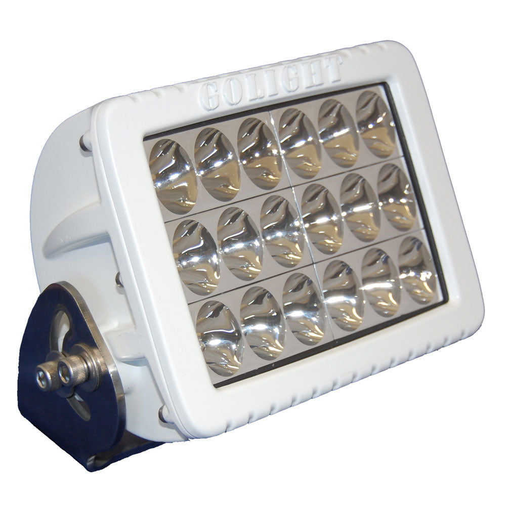 Golight GXL Fixed Mount LED Floodlight - White - Deckhand Marine Supply