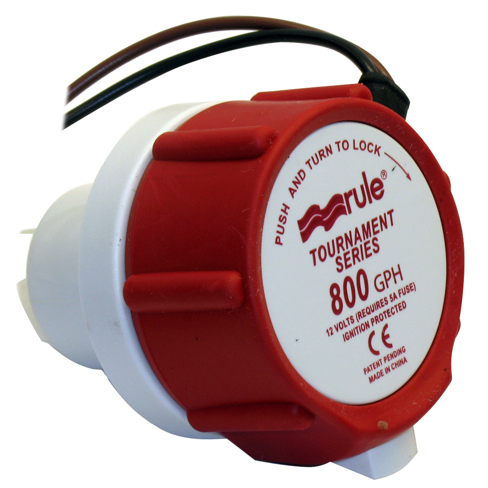 Rule 46DR Replacement Motor Cartridge f/Tournament Series - 800GPM/12V - Deckhand Marine Supply