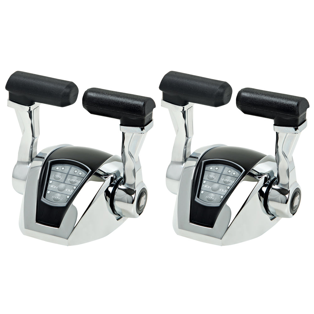 UFlex Power A Electronic Control Package - Dual Engine/Dual Station - Mechanical Throttle/Electronic Shift - Deckhand Marine Supply