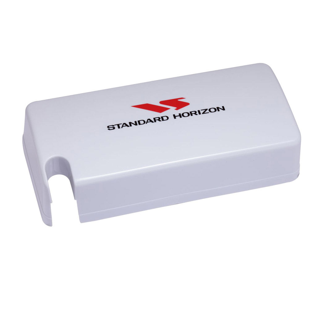 Standard Horizon Dust Cover f/GX1100, GX1150, GX1200, GX1300, GX1400  GX1400G - White - Deckhand Marine Supply