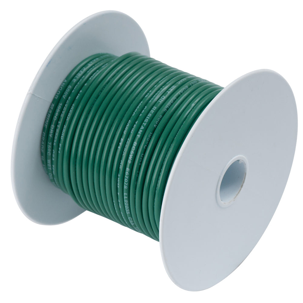 Ancor Green 10 AWG Primary Cable - 100' - Deckhand Marine Supply