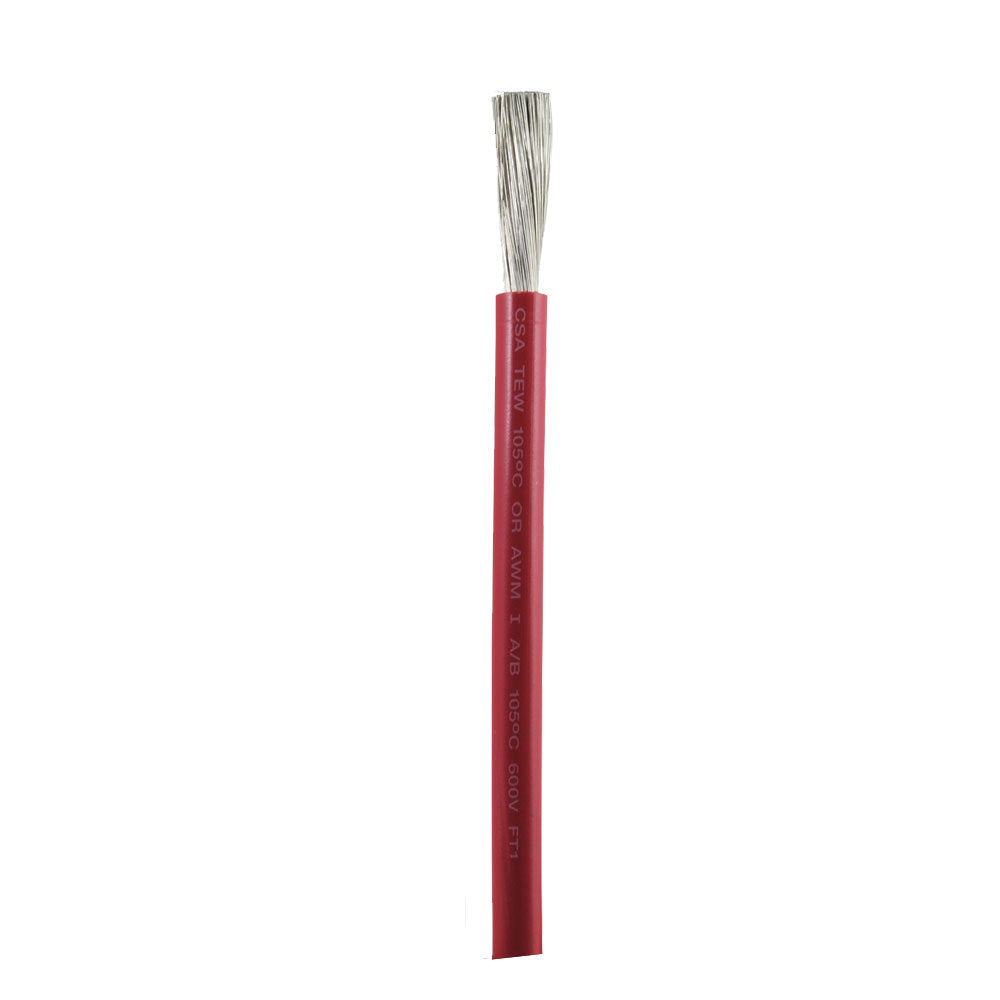 Ancor Red 8 AWG Battery Cable - Sold By The Foot - Deckhand Marine Supply