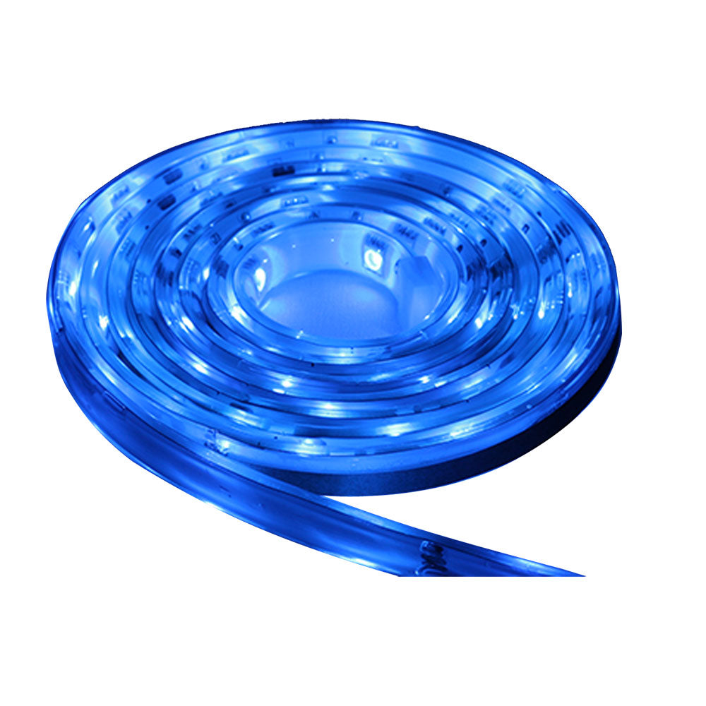 Lunasea Waterproof IP68 LED Strip Lights - Blue - 2M - Deckhand Marine Supply