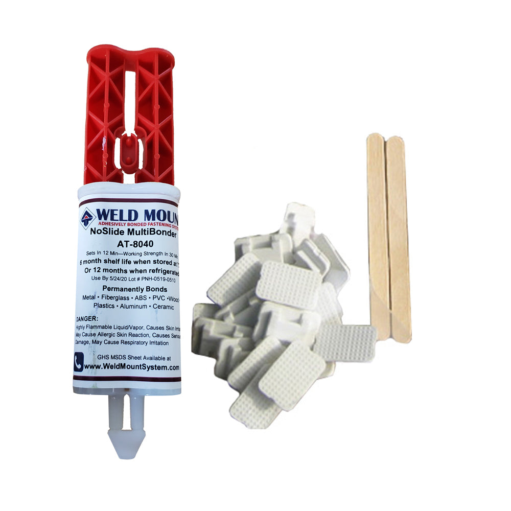 Weld Mount Retail Wire Tie Kit w/AT-8040 Adhesive - Deckhand Marine Supply