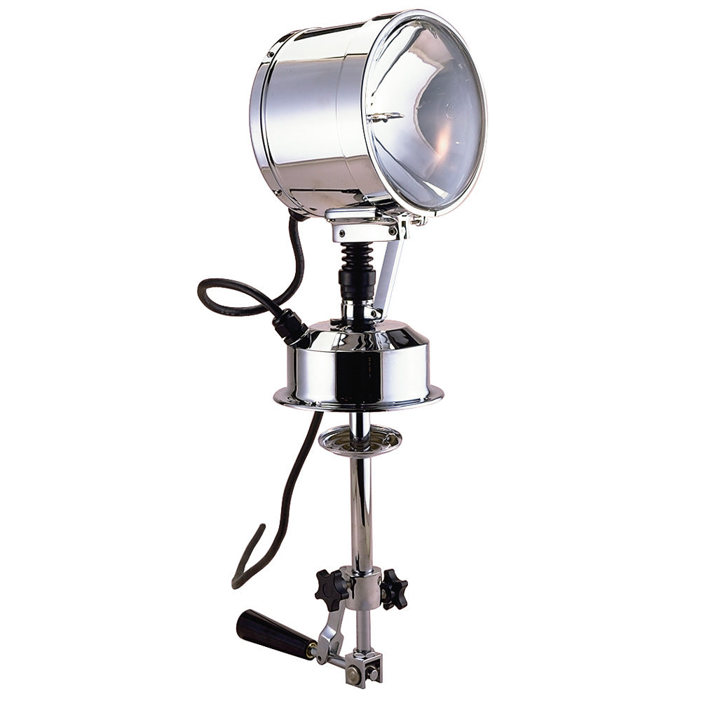 Perko 7" Searchlight - 12V - Chrome - Deckhand Marine Supply
