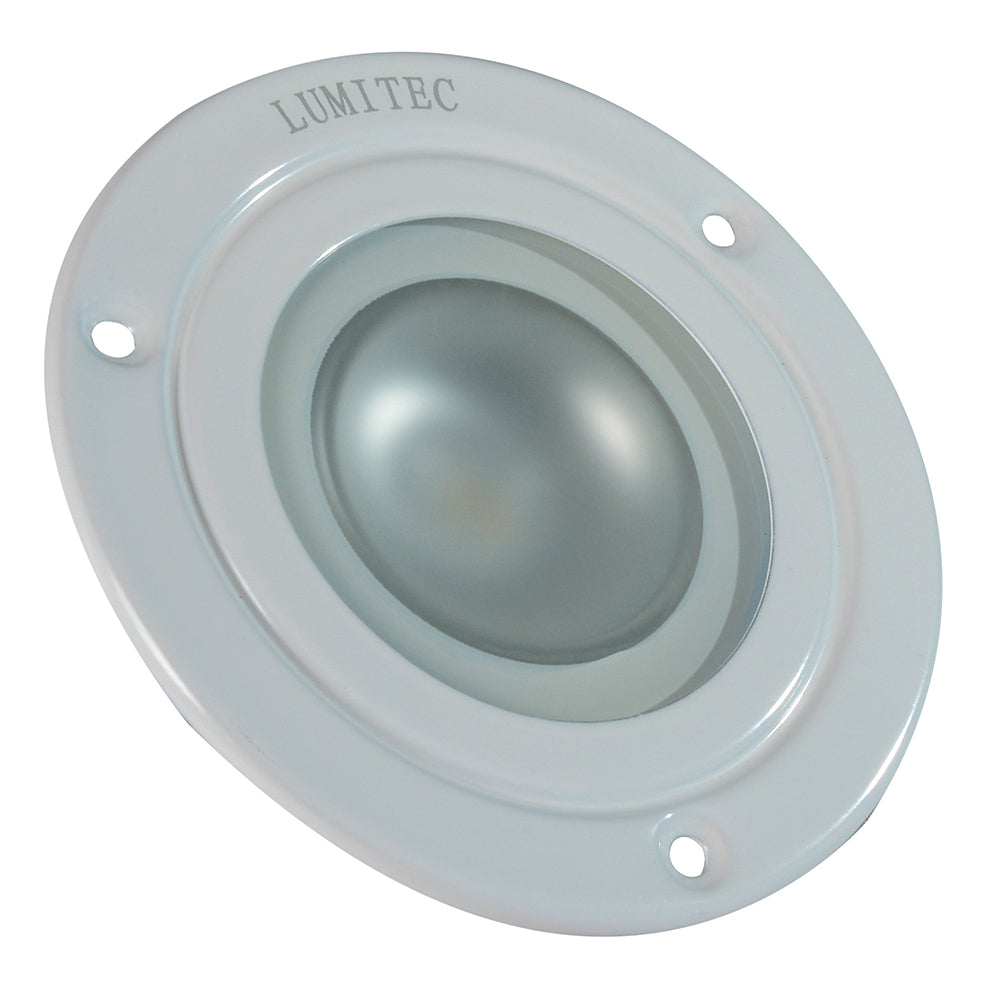 Lumitec Shadow - Flush Mount Down Light - White Finish - White Non-Dimming - Deckhand Marine Supply